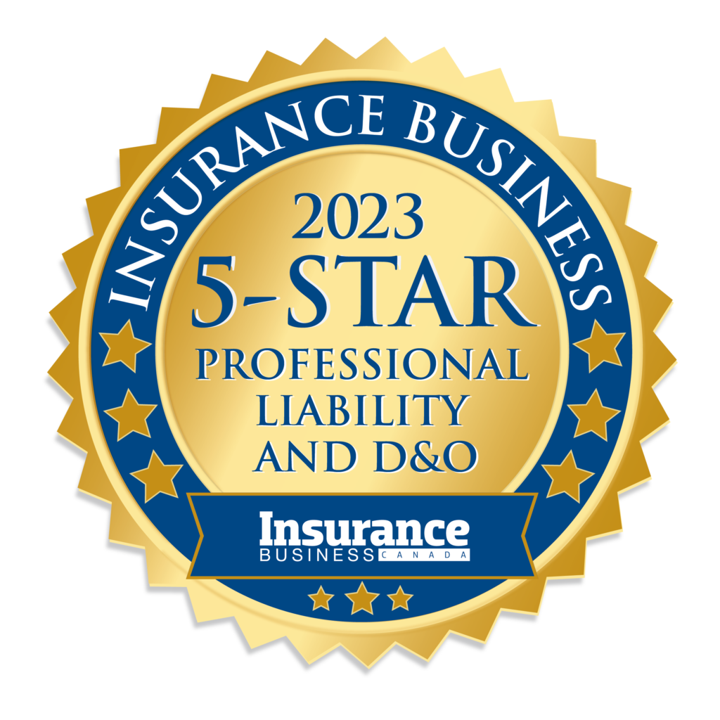 Insurance Business Canada 2023 5-Star Professional Liability and D&O