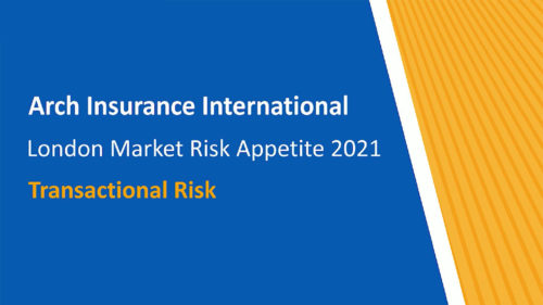 Video thumbnail of Transactional Risk risk appetite 2021
