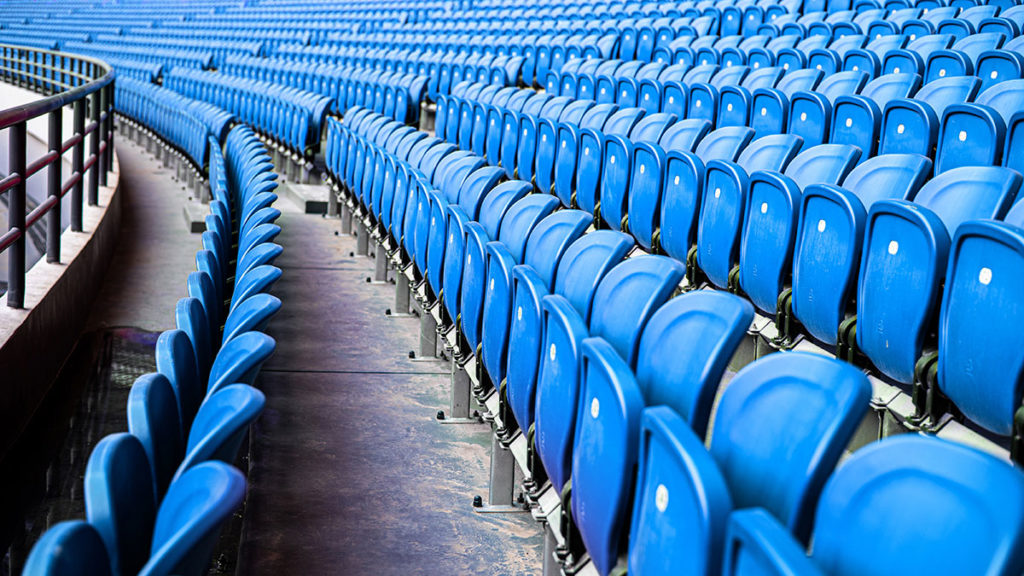 Row of seats