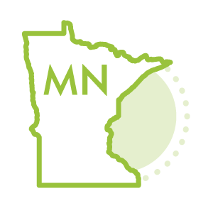 Icon-US-State-MN-Green